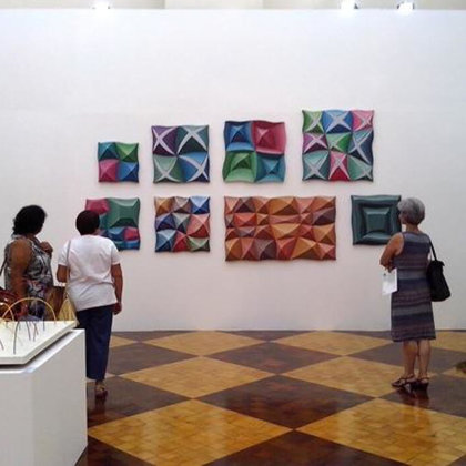 Exhibition at the gallery of SESC Quitandinha - Brazil - © Josana Valle
